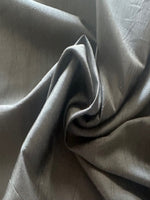 Charcoal Lightweight Silk Dupion