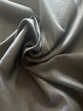 Charcoal Lightweight Silk Dupion