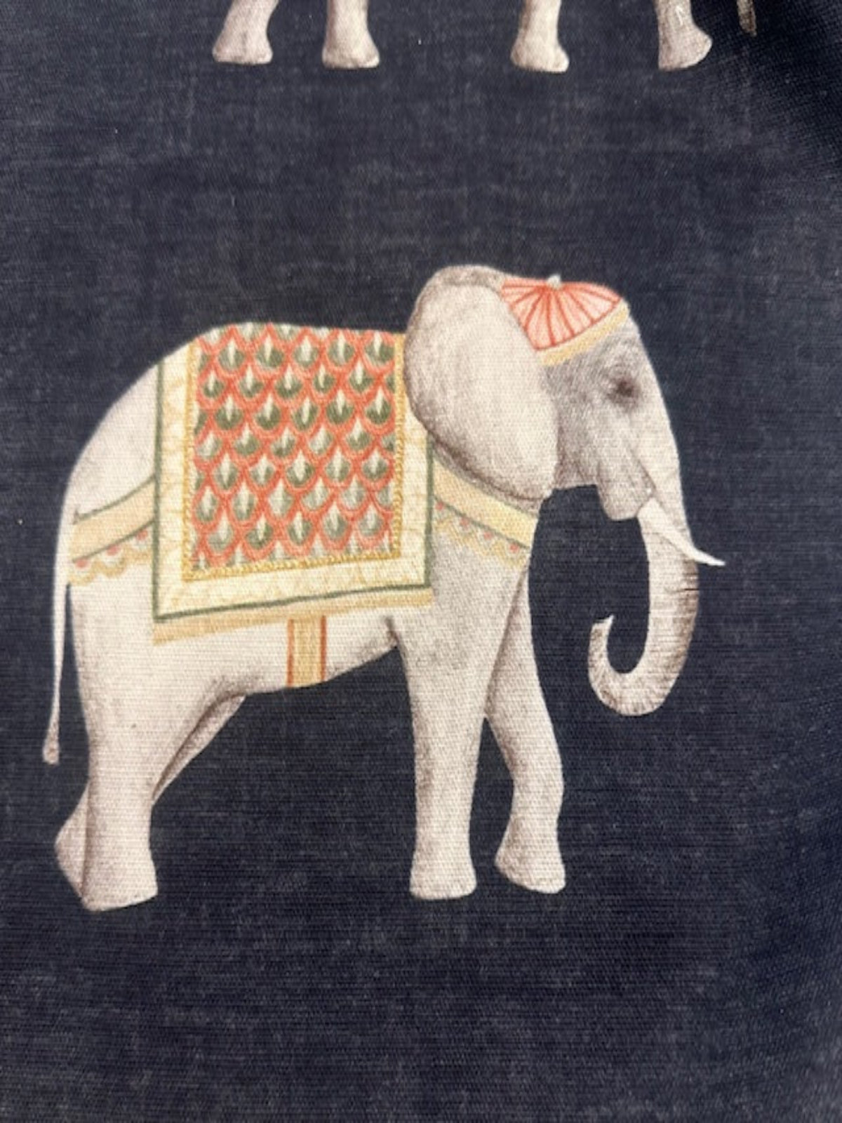 Elephant on Charcoal Furnishing