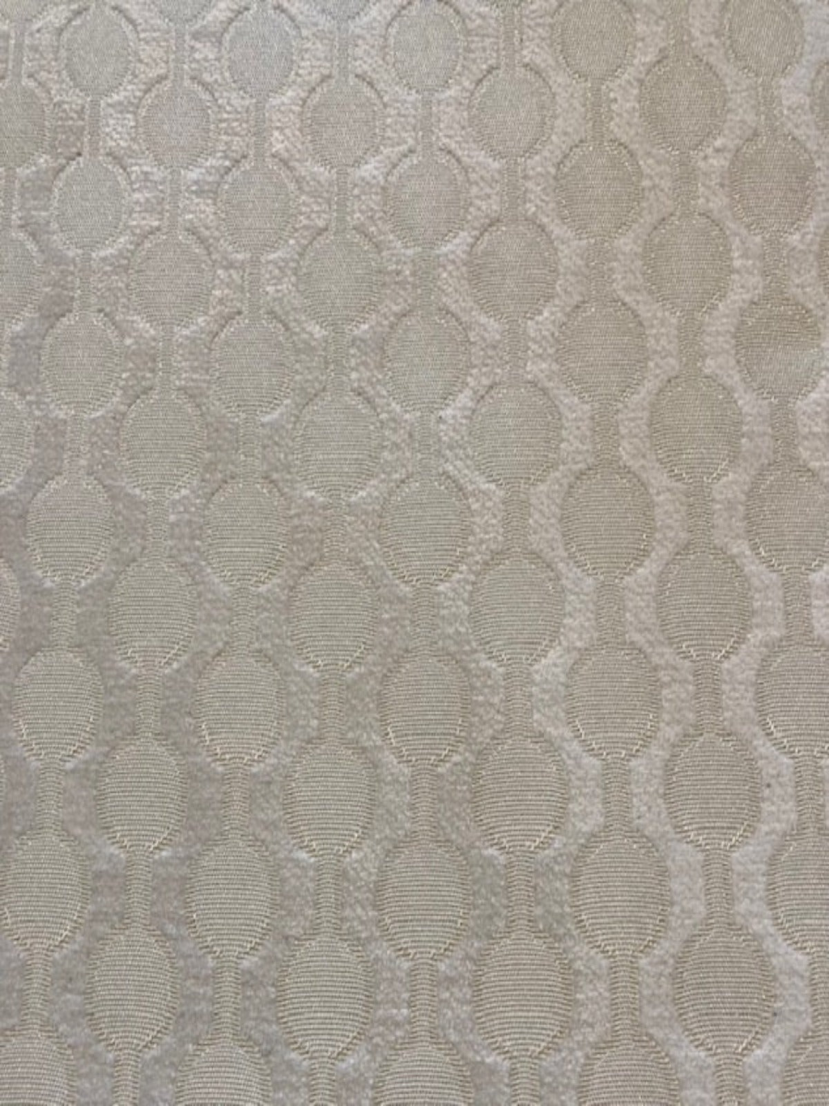 Ivory linked Spot Jacquard