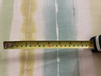 Citrus Blurred Stripe on Cotton Furnishing