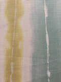 Citrus Blurred Stripe on Cotton Furnishing