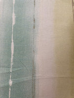 Citrus Blurred Stripe on Cotton Furnishing