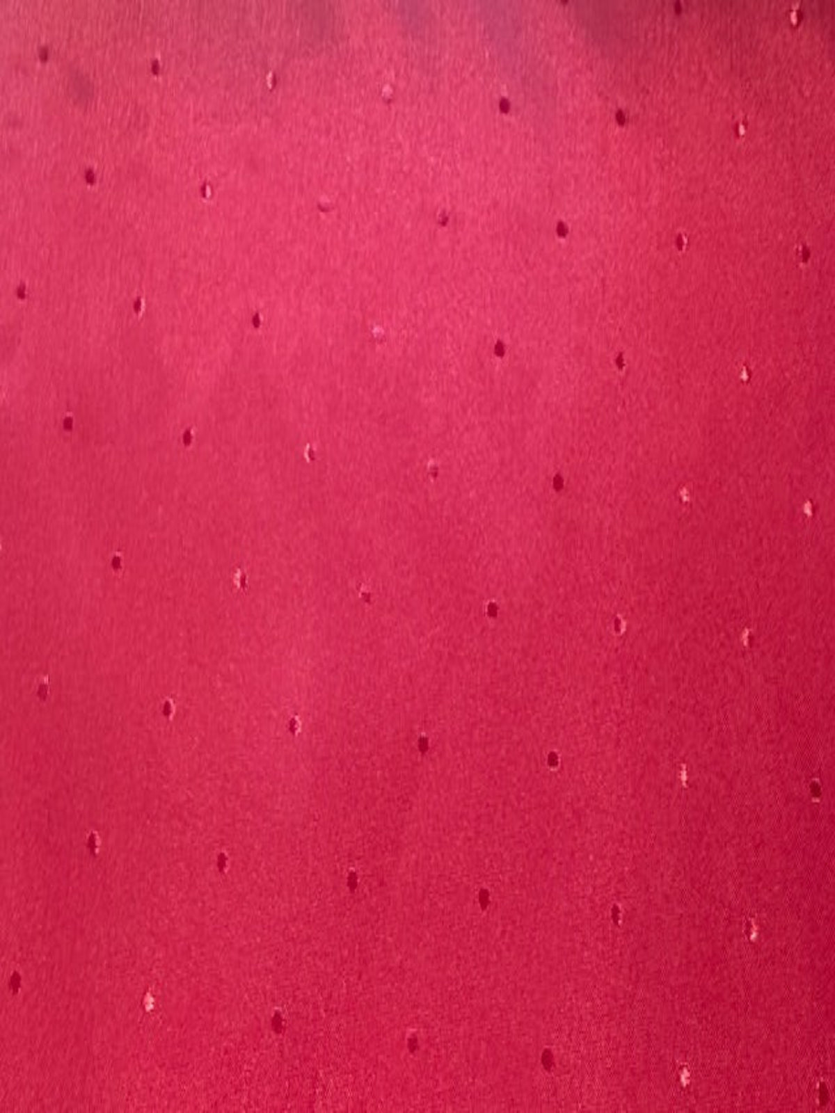 Claret Taffeta Lining with Self Coloured Dot