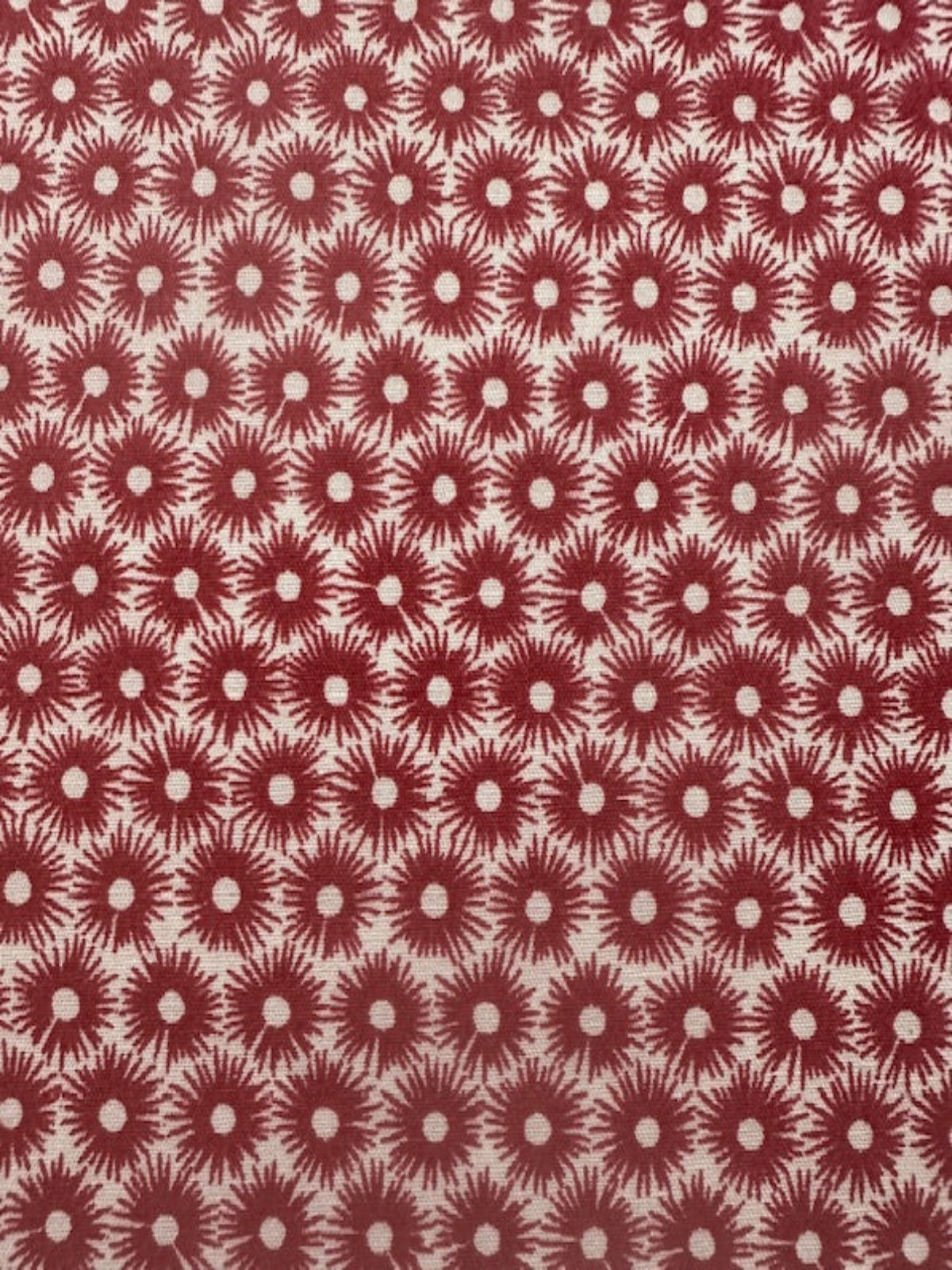 Claret Star on Cotton Lawn