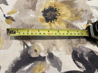 Yellow/Grey Watercolour on Velvet "Clarke & Clarke - Ersula"