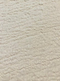 Cream Snakeskin Effect on Cotton Jersey