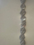 Crystal Twisted Effect Trimming 2cm Wide