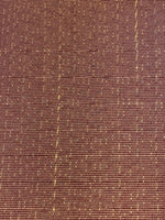 Damson Irridescent with Irregular Gold Stripe