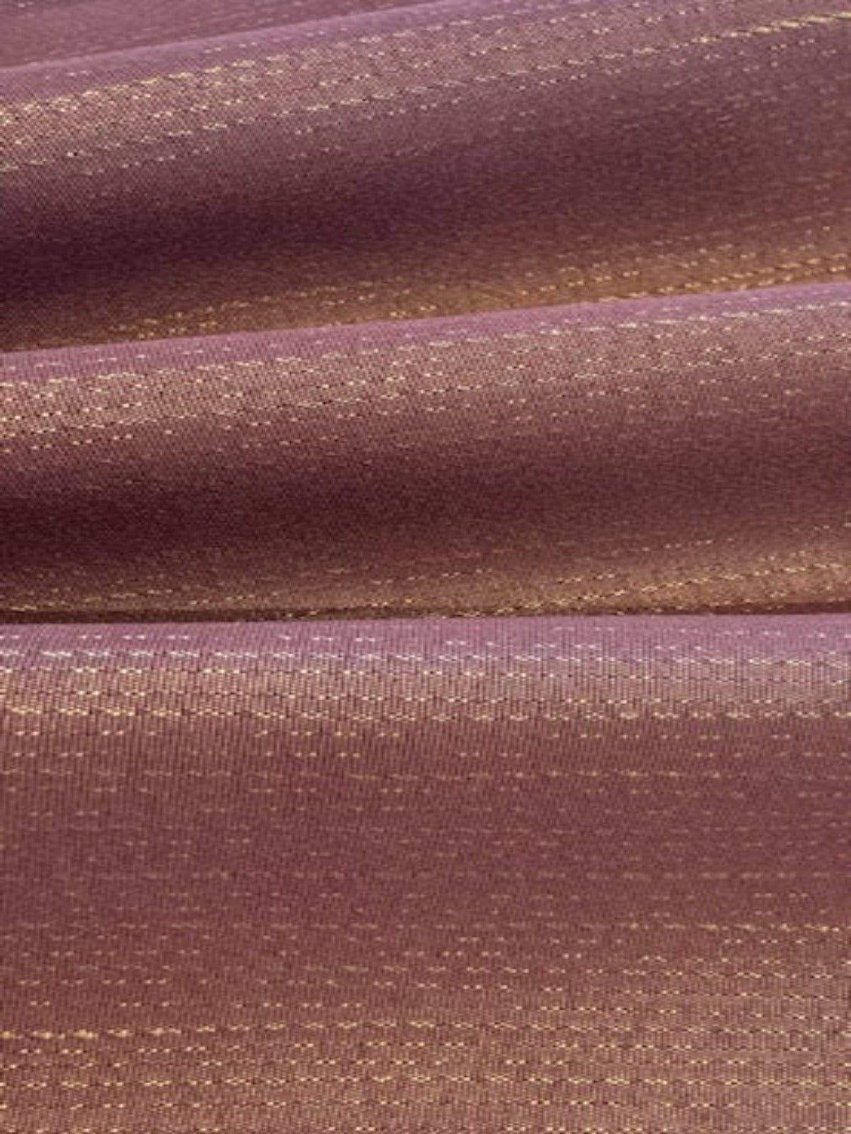Damson Irridescent with Irregular Gold Stripe