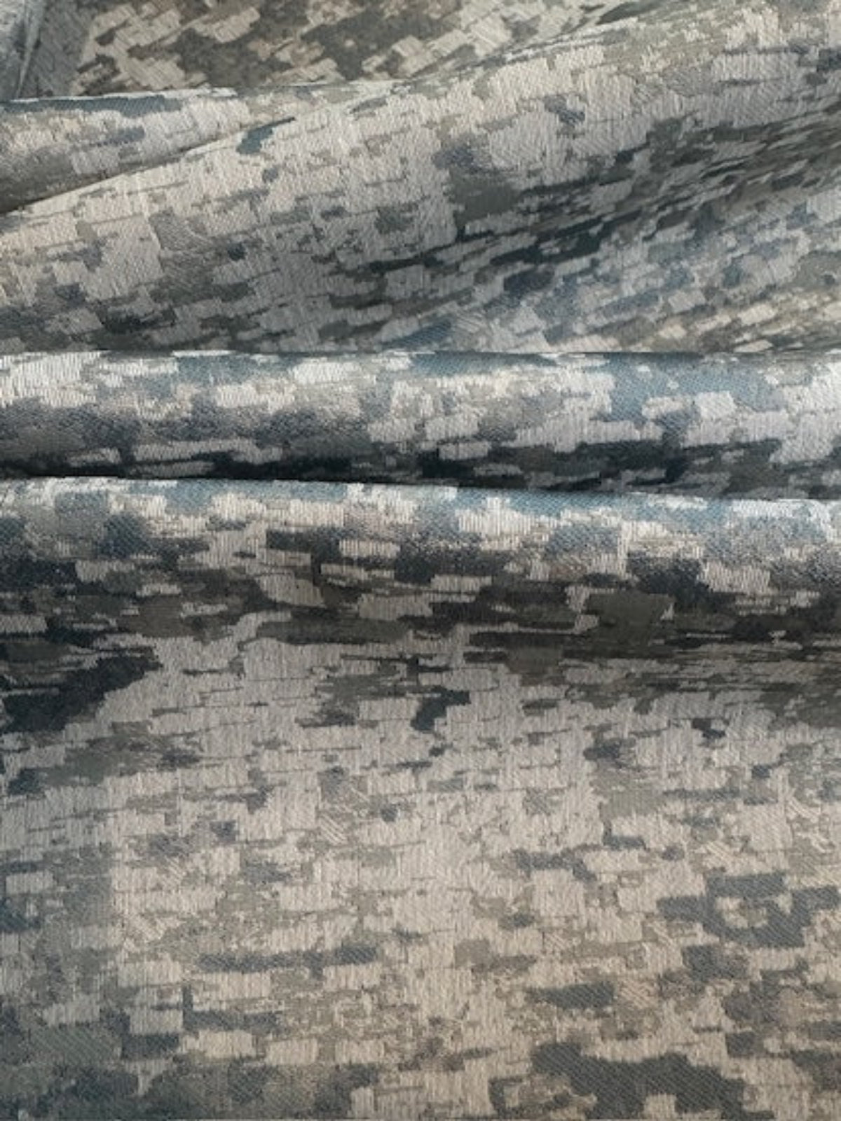 Duck Egg Abstract Damask