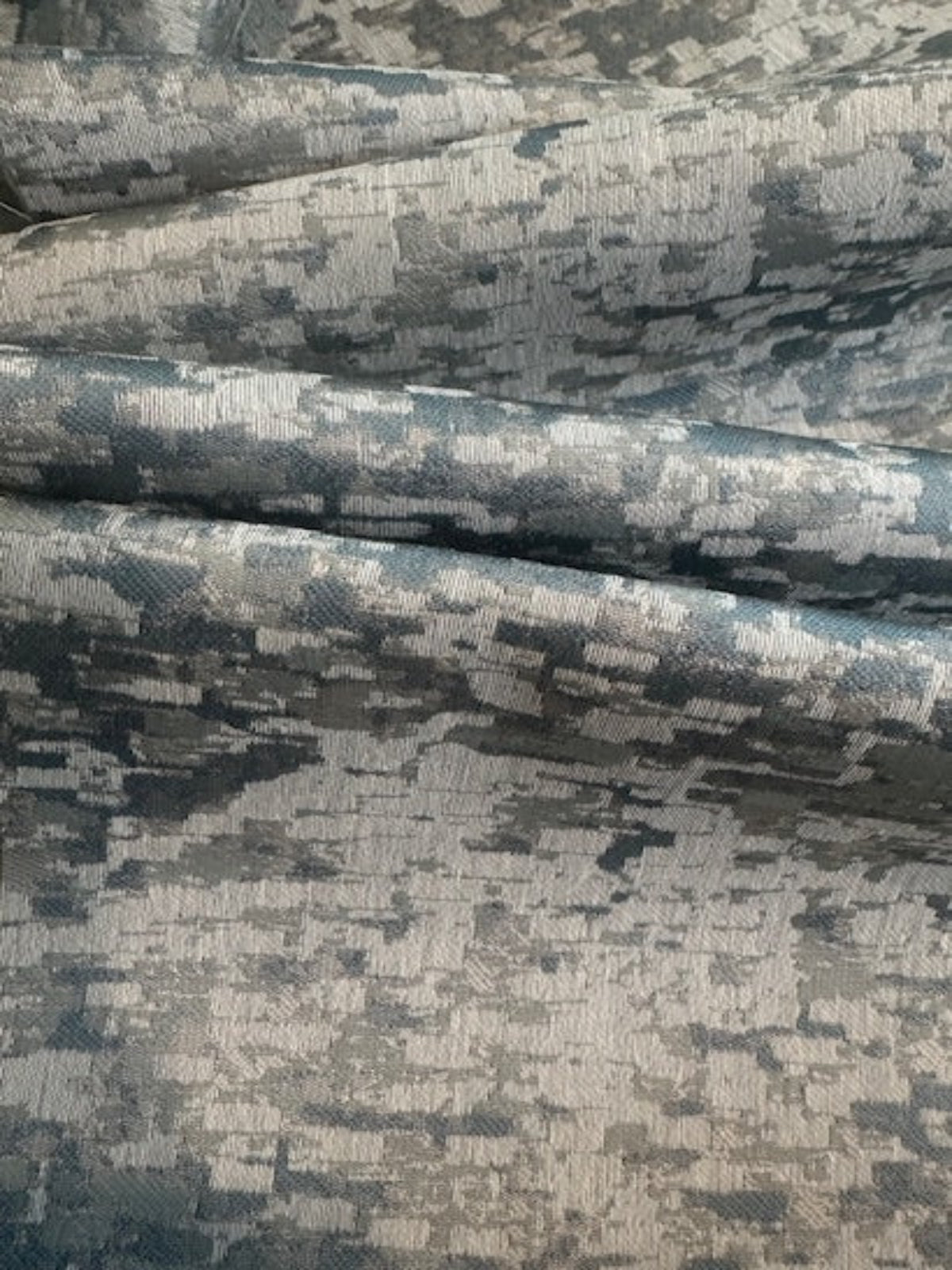 Duck Egg Abstract Damask