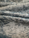 Duck Egg Abstract Damask