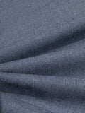 Denim Blue 2 Tone Linen/Cotton Mix with One Way Stretch