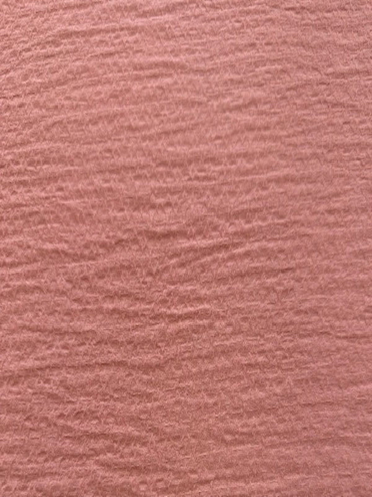 Dark Salmon Textured Crepe Knit