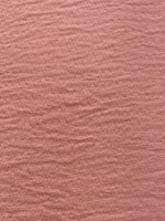 Dark Salmon Textured Crepe Knit