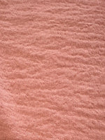 Dark Salmon Textured Crepe Knit