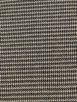 Black Dogtooth Suiting Weight