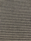 Black Dogtooth Suiting Weight