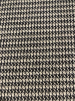 Black Dogtooth Suiting Weight