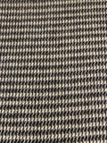 Black Dogtooth Suiting Weight