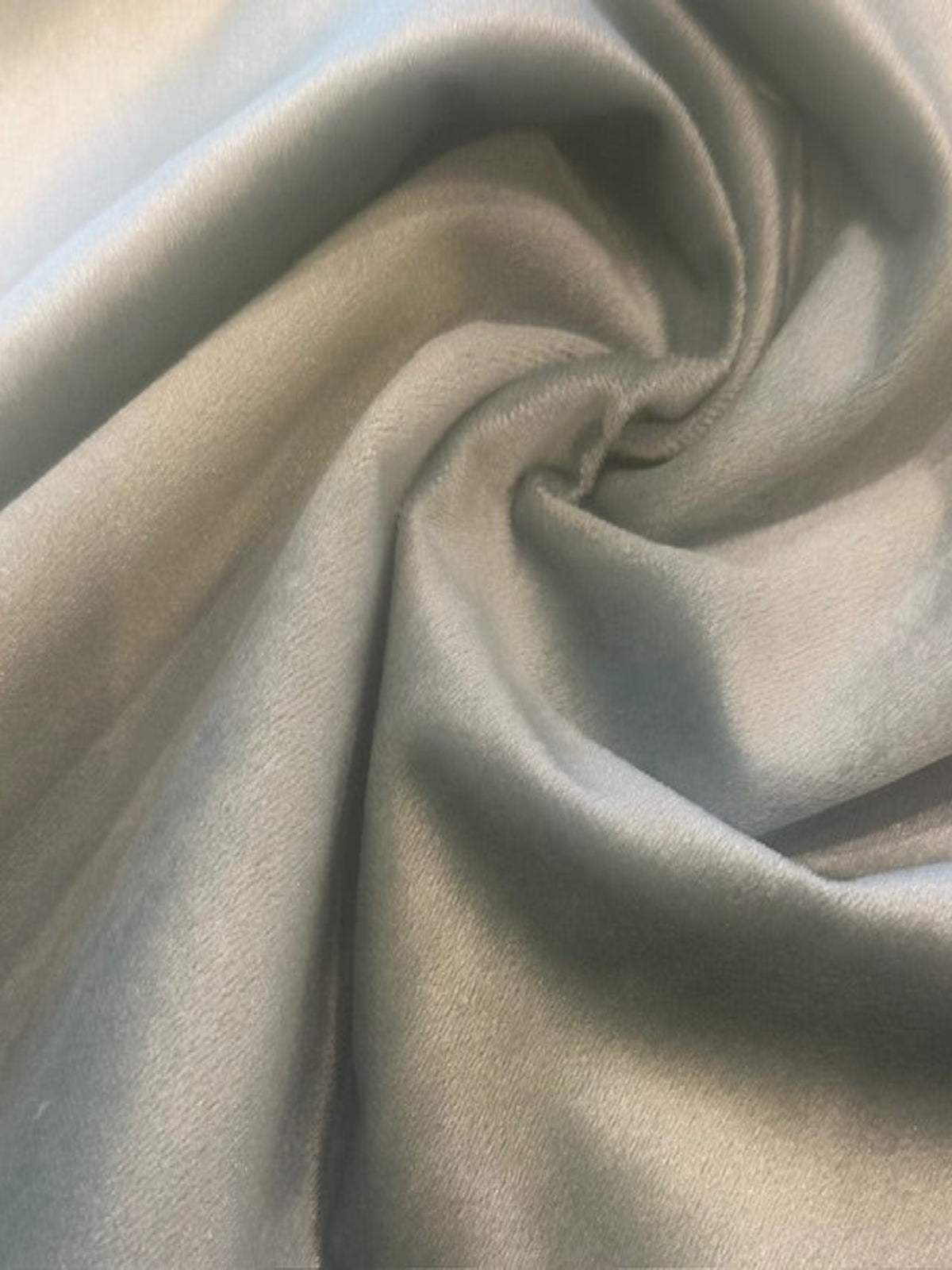 Duck Egg Soft Handle Fluid Drape Velvet