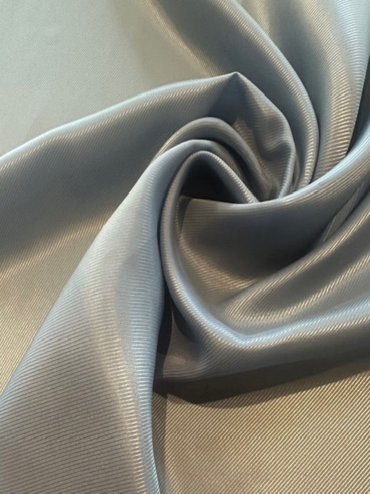 Dusty Blue Twill Lining