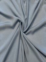 Dusty Blue Bamboo Poplin, Soft Handle