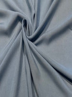 Dusty Blue Bamboo Poplin, Soft Handle