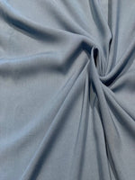 Dusty Blue Bamboo Poplin, Soft Handle