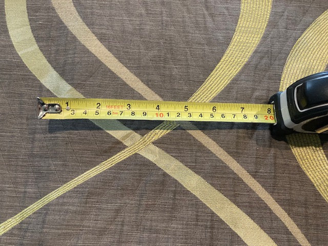 Pastel Lime Figure of Eight - Twister Design on Mink " Sekers - Twister"