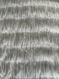 Ivory Layered Tassel On Chiffon