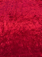 Bright Fuchsia Crushed Stretch Velvet