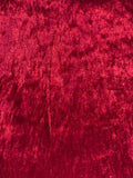 Bright Fuchsia Crushed Stretch Velvet