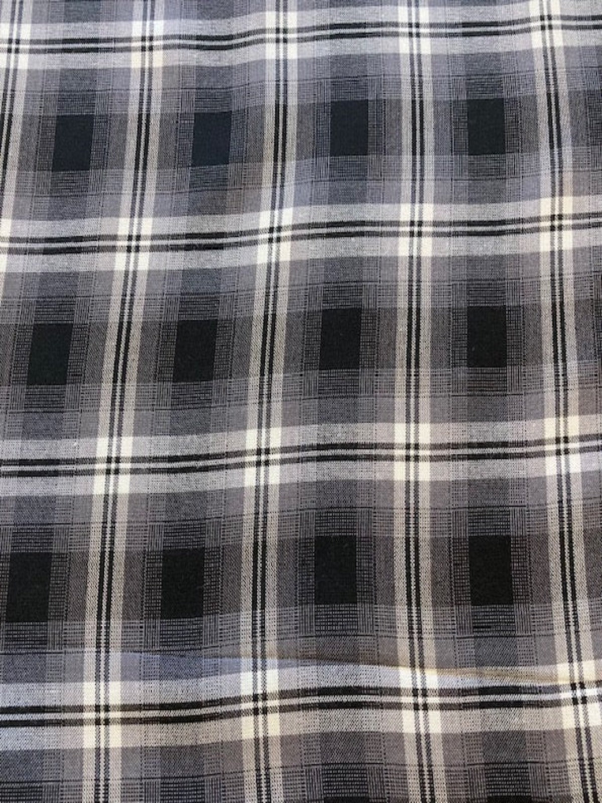 Black/Grey Shirting Weight Check