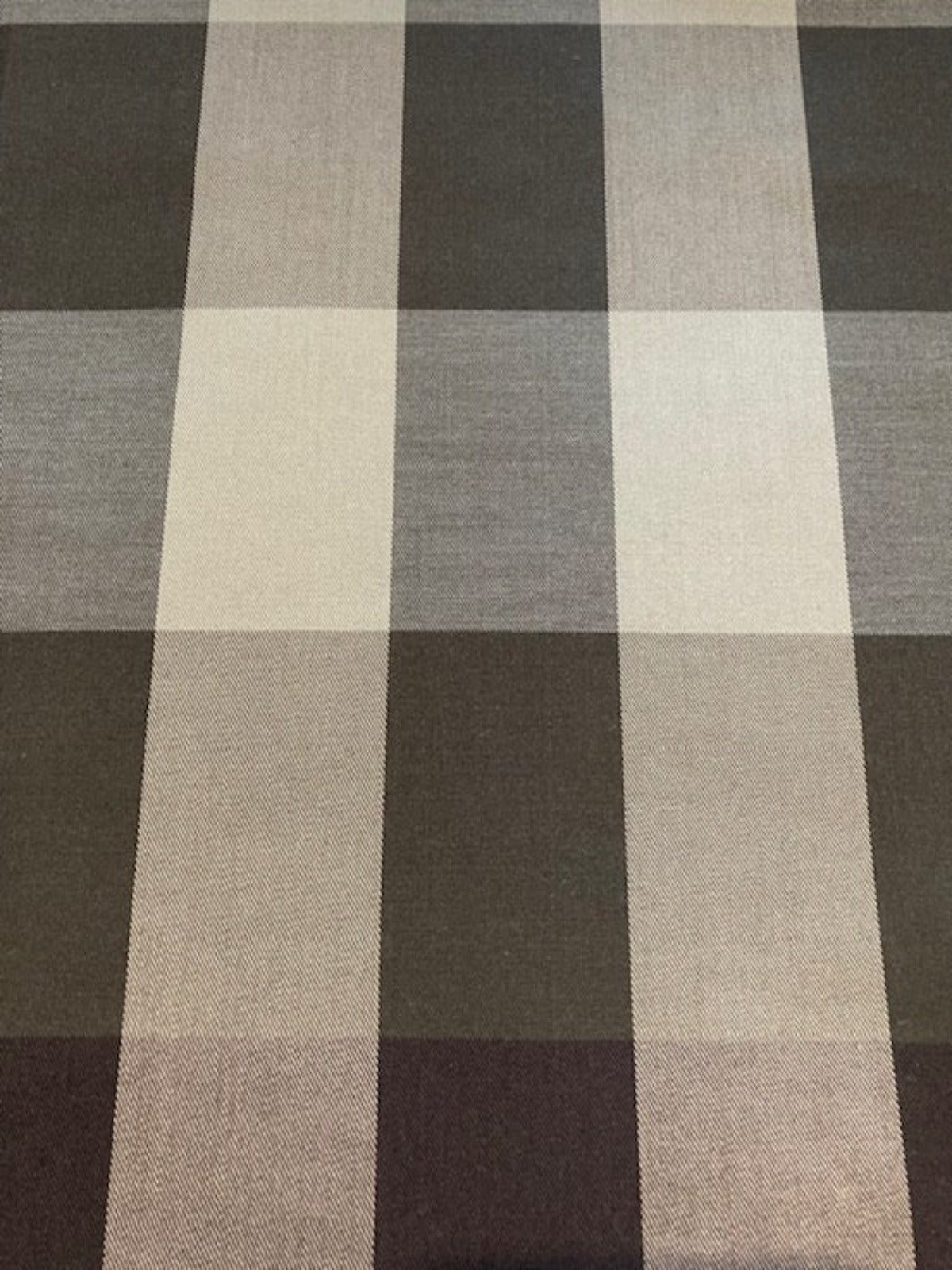 Black/Green Large Check Bamboo Mix Silky Shirting