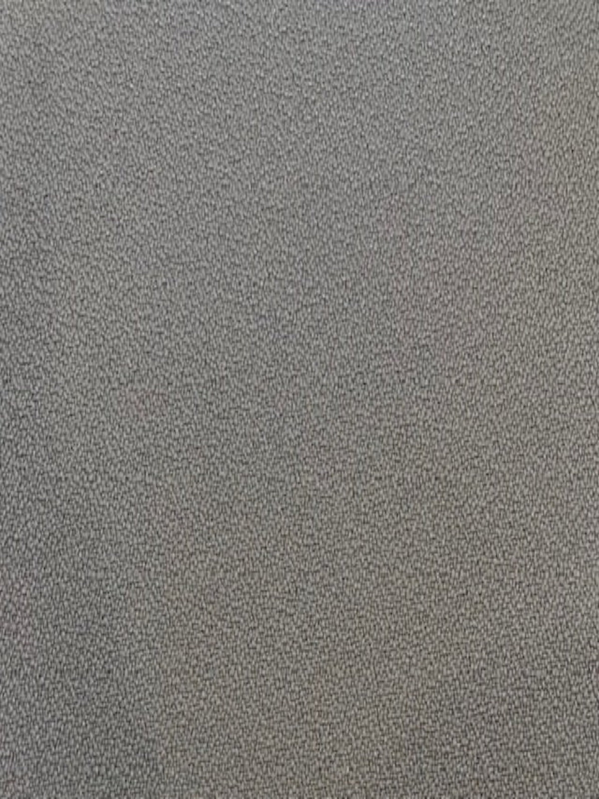 Mid Grey Bubble Crepe