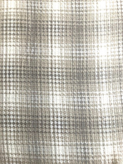 Beige/Mink/Ivory Geometric Textured Heavy Weight Furnishing