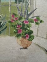 Citrus Plants in Glasshouse Cotton Furnishing - "Porter & Stone - Glasshouse"