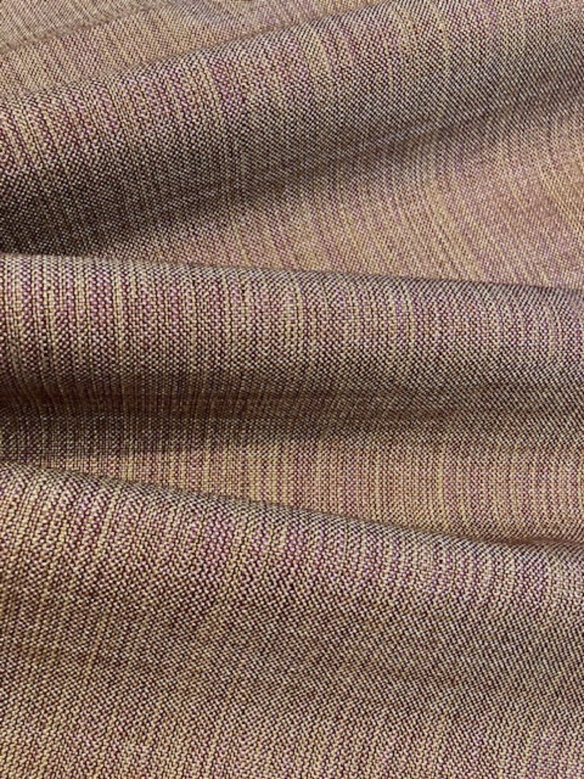 Gold/Burgundy Semi Plain Irridescent with Fire Retardant Finish