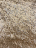 Pale Gold Crushed Stretch Velvet