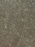 Gold Allover Glitter on Tulle