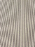 Grey Pinstripe Shirting Weight