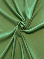 Grass Green Woven Soft Handle Crepe with some Stretch