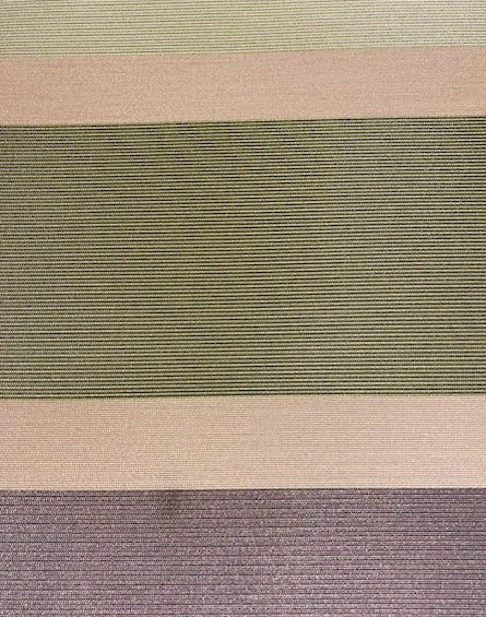 Lime/Mauve Woven Stripe. Stripes run across the fabric