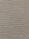 Grey/Ivory Stripe Woven Linen Mix with Stretch. Dressweight