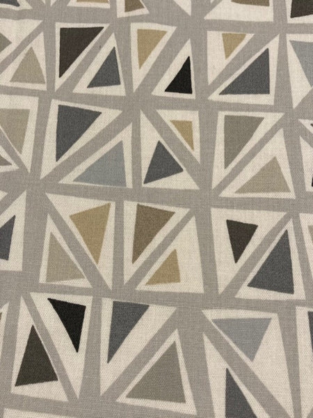 Grey Mosaic on Cotton "Sanderson - Mosaica"