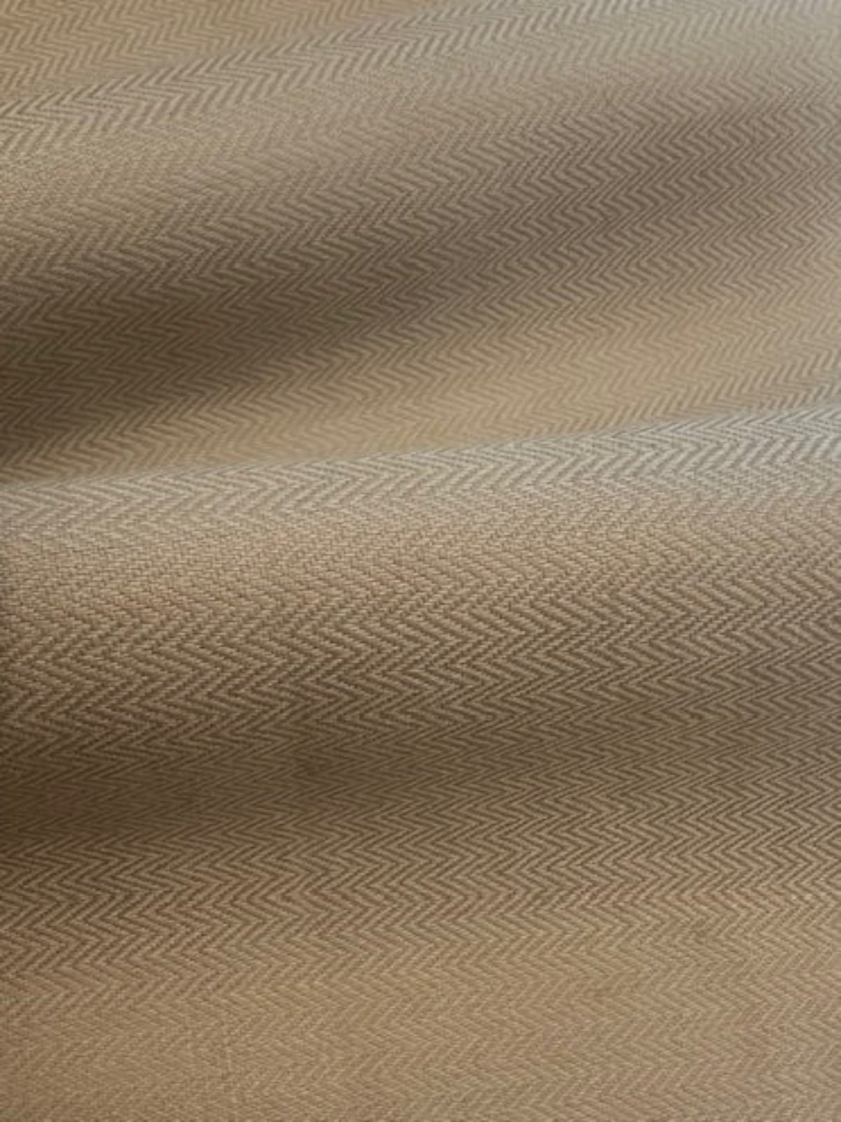 French Grey Herringbone Soft Handle Linen