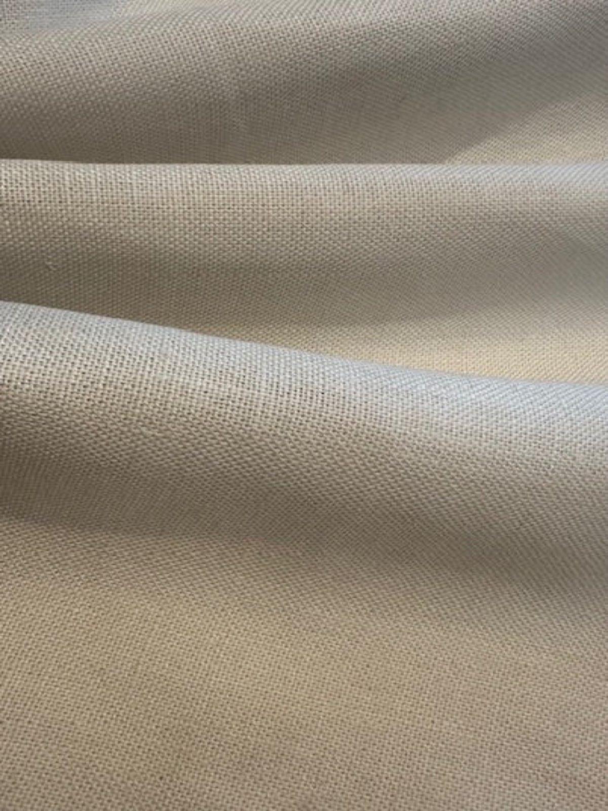 Ivory Hessian Like Linen