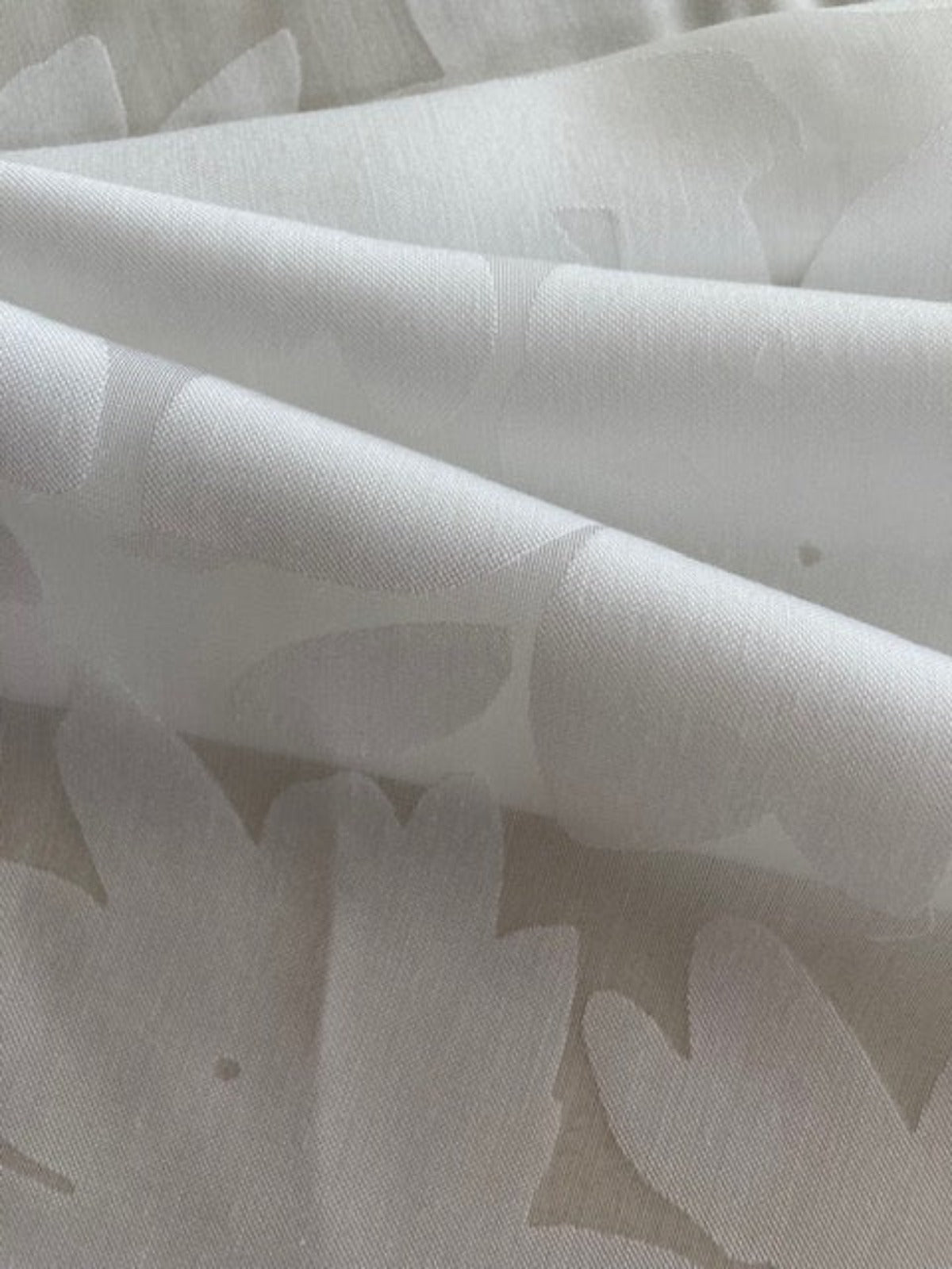 Ivory Flower Burnout Blouse Weight